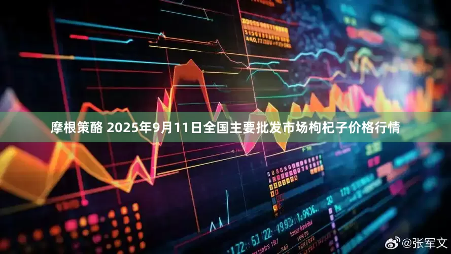 摩根策酪 2025年9月11日全国主要批发市场枸杞子价格行情